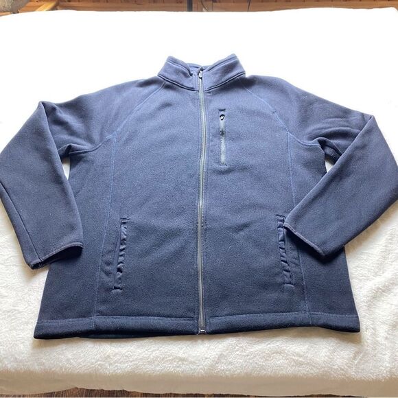 Urban Frontier front Zip Fleece Jacket Size Large - Picture 1 of 11